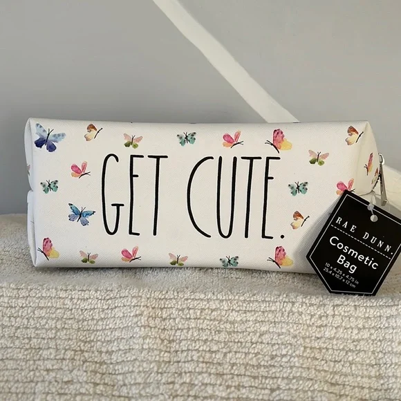 Rae Dunn get cute cosmetic bag - Picture 4 of 11